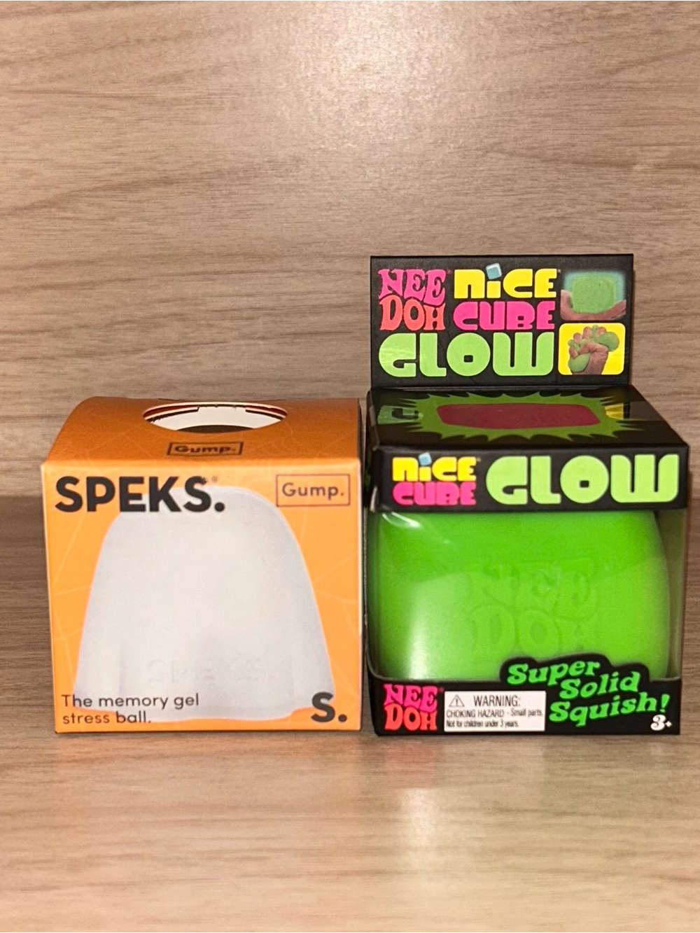 NEEDOH Halloween Glow Bundle - Speks Ghost and Needoh Glow Cube